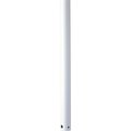 Progress Lighting AirPro Collection 48 In. Ceiling Fan Downrod in White P2607-28